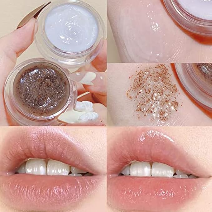 DOUBLE SIDED LIP CARE LIP SCRUB CAN LIGHTEN LIP LINES MOISTURIZE AND MOISTURIZE WITHOUT DAMAGING THE SKIN COLLAGEN ELLIPSIS (A, ONE SIZE)